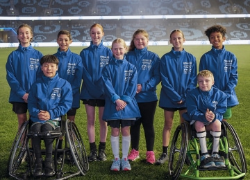 Grassroots champions at Allianz stadium
