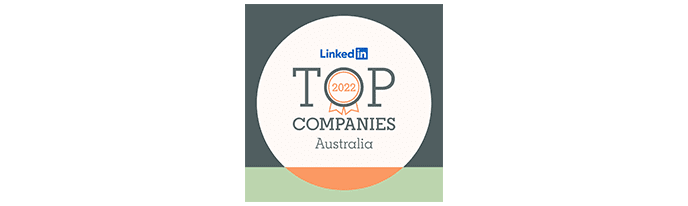 LinkedIn Top Companies List in Australia Award