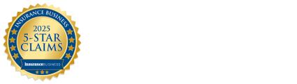 Insurance Business 5-Star Claims badge 