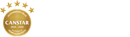CANSTAR 2024-2025 Home & Contents Insurance Awards AU badge