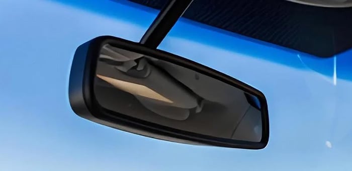 Car rearview mirror