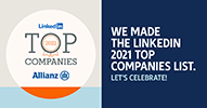 We made the LinkedIn 2021 Top Companies list. Let's celebrate!