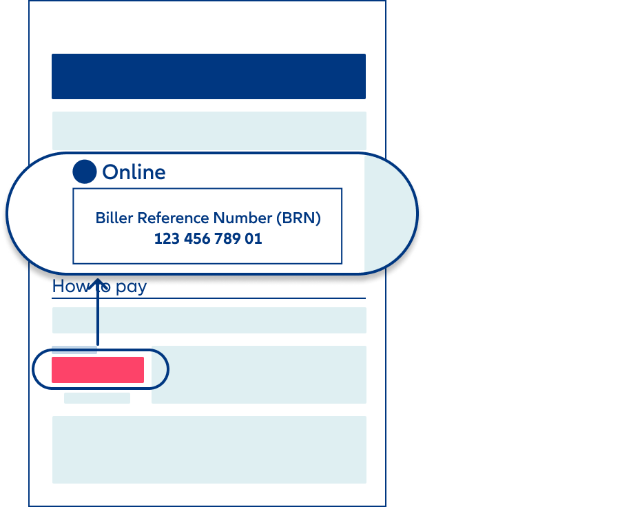Find your BRN on the second page of your renewal notice